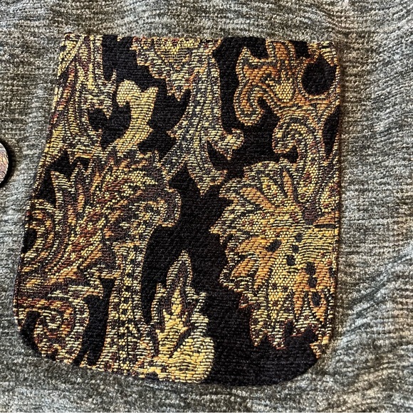 Alex Kim vintage Multicolor Patchwork Blazer size small petite art to wear - Picture 8 of 14